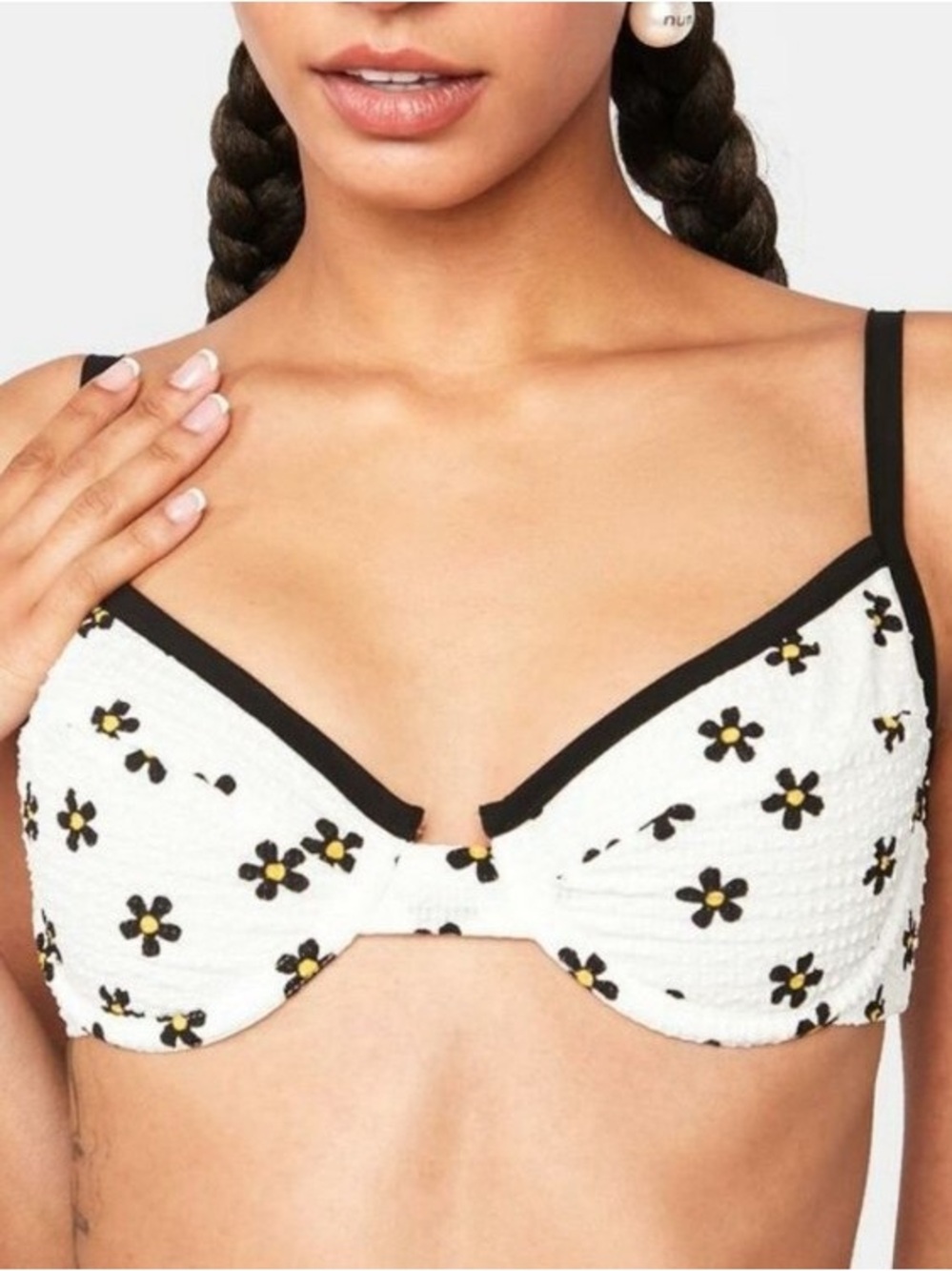 NWT For Love & Lemons Brenda Bra Top Size XS